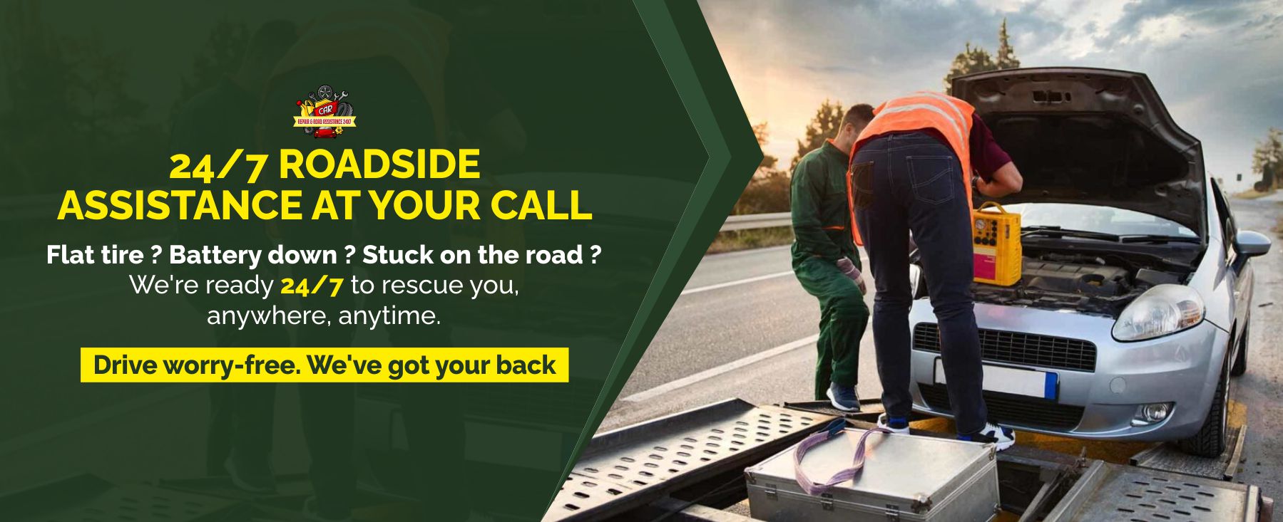 24/7 Assistance Roadside 